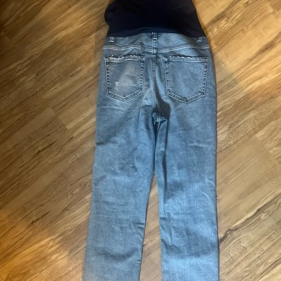 Pink Blush Maternity mom jeans - Picture 2 of 4